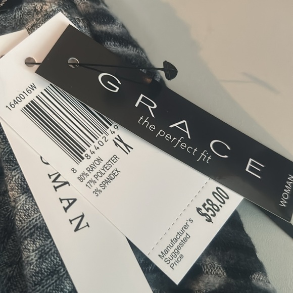 Grace Women’s Cowl Neck Floral Sweater - Picture 7 of 7